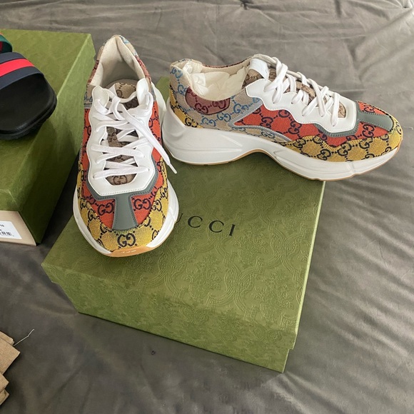 COPY - GUCCI Rhyton sneakers FOR SALE‼️ - Picture 2 of 7